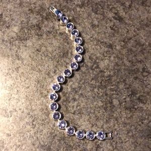 Touchstone Purple Crystal bracelet